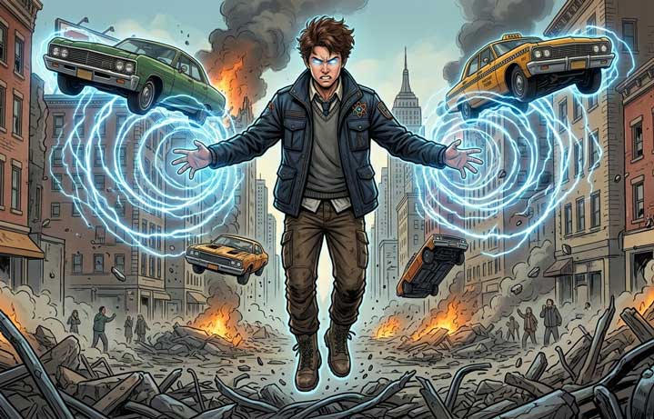 RPG cenário de super herois (superpoderes)