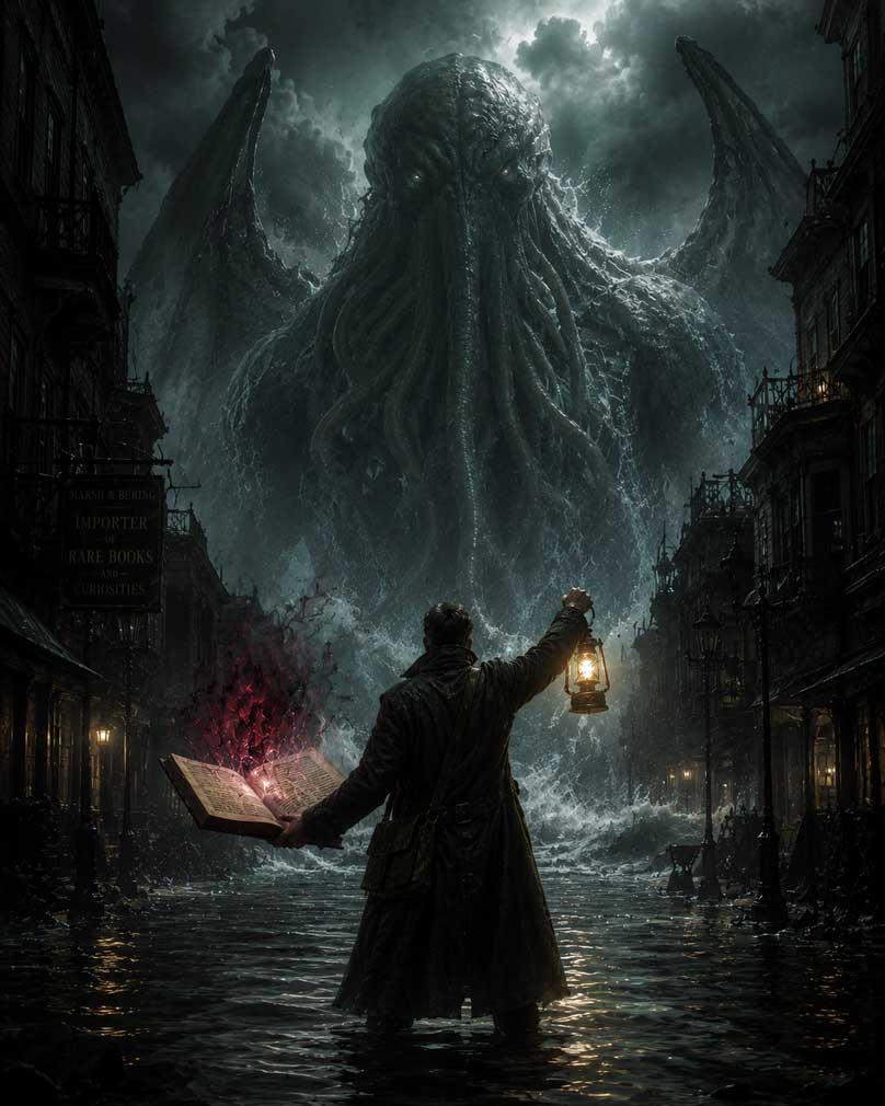 RPG de Terror e Horror cósmico e sobrenatural.